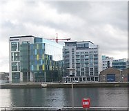 O1734 : Office blocks  at the eastern end of Sir John Rogerson's Quay by Eric Jones