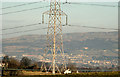 Pylon and power lines near Lisburn (1)