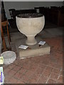 The font within St James, Stedham