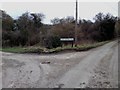 SU2831 : Stony Batter Lane Junction by dinglefoot