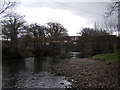 Footbridge over River Wyre near Scorton