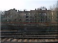 London : Lambeth - Railway Tracks & Houses