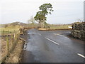 Minor Road Junction near Larkhall