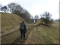 The old Wensleydale railway at Ballowfield Bridge