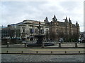 Empire Theatre and fountain