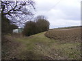 TM3570 : Footpath to Mill Road & Heveningham Long Lane by Geographer