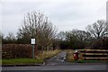 Rural track off Ploughley Road