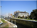 SX9686 : Turf Hotel, Exminster, Exeter, on the Exeter Ship Canal by canalandriversidepubs co uk