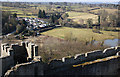 View, WNW from Ludlow Castle