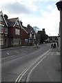 Looking towards the Roman Catholic Church in Bepton Road