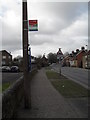 Bus stop in Bepton Road