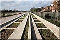 Cambridge-St.Ives Guided Busway at Histon