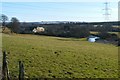 View to works beside the River Carron