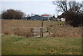 Footbridge over a ditch by Brack Lane