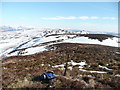 View east from top of Tom an Fhuarain