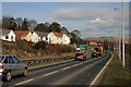 Entering Galashiels from the south on the A7