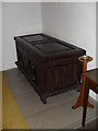 Church chest in the Southampton Chapel at St Mary and St Denys, Midhurst