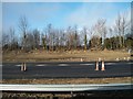 O1841 : Road works on the M1 near the M50 junction by Eric Jones