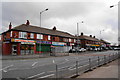 Row of shops on Victoria Avenue