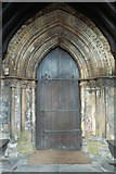 SE8821 : Doorway, St. John's Church, Alkborough by David Wright
