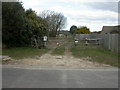 Milford on Sea, nature reserve entrance