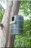 SE7690 : Owl Box in Cropton Forest by Anthony Parkes