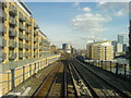 Docklands Light Railway above Limehouse Basin