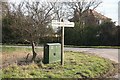 Signpost Owston Ferry Road