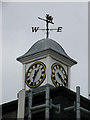 Clock & Weather Vane on Quay Place