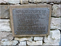 SD3876 : Millennium plaque by Alexander P Kapp