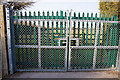 Superfluity of fences, near Allington Lane