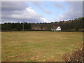 Bank Farm cottages from the east