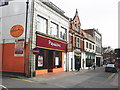 Pubs and restaurants, on Bridge Street, Swindon