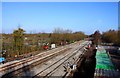 Freshly ballasted track at Oxford North