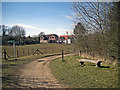 Footpath at Rough Park