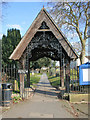 Lych gate, St Mary and All Angels