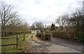 The entrance to Hoathly Farm, Clay Hill Rd