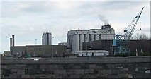O1834 : Odlums Flour Mill at Dublin Port by Eric Jones