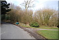 Footpath off Clay Hill Rd near Clayhill Cottages