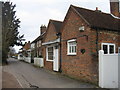 Narrow village lane