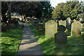 Churchyard at Portbury