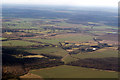 Forest Hall and Forest Farm from the air