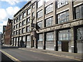 TQ3481 : Disused factory, Alie Street E1 by Paul E Smith