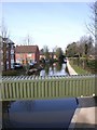 Pipe bridge, Grand Union Canal, Warwick