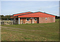 Shropham village hall and adjoining playing field