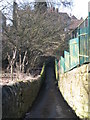 Footpath crossing Halgut Burn