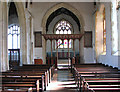 All Saints church in Snetterton - view east