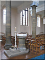 St John the Divine, Mawney Road, Romford - Font