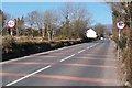 Traffic calming measures on the B4411 at Rhoslan