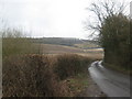 Lane towards Winchcombe Farm